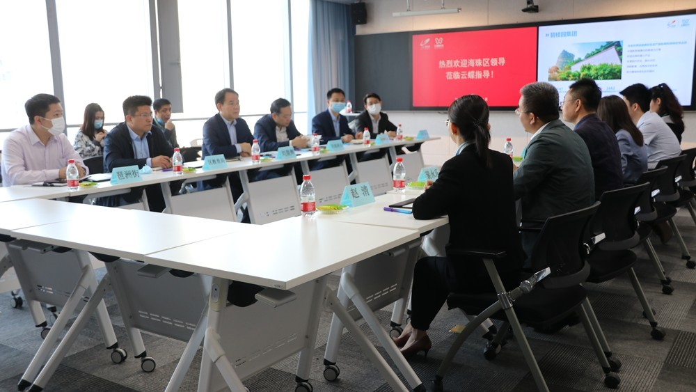 新春走訪鼓干勁，海珠區(qū)區(qū)長劉晨輝一行蒞臨云蝶科技