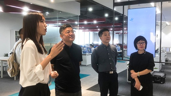 深交流，促合作，立思辰銀山公司董事長一行到訪云蝶科技