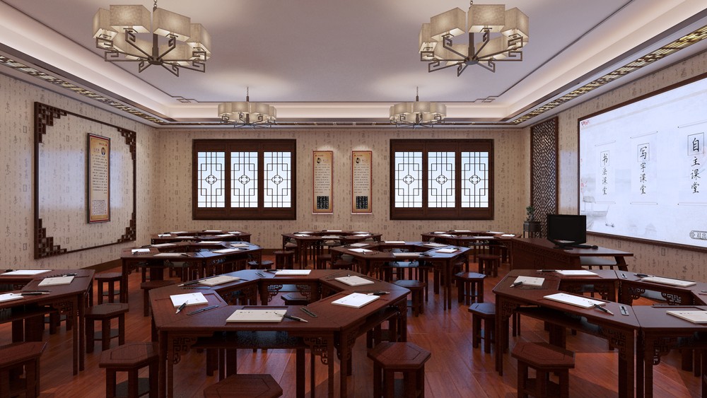 書法智慧課堂，傳統(tǒng)文化有新意